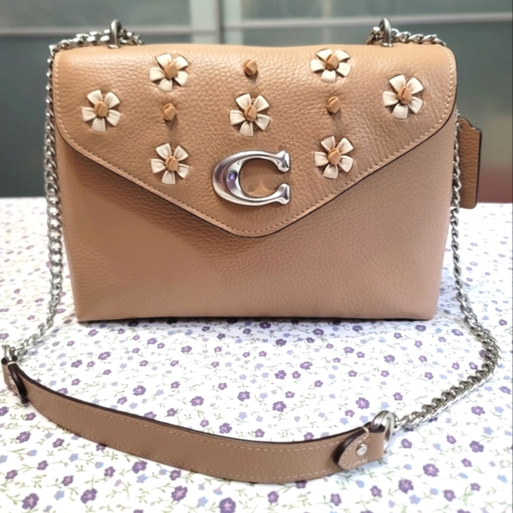 New Coach Tammie floral Shoulder Crossbody Bag